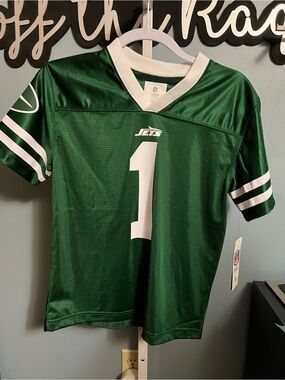 NFL Youth New York Jets Green Football Jersey #1 Gardner NWT Large 12-14